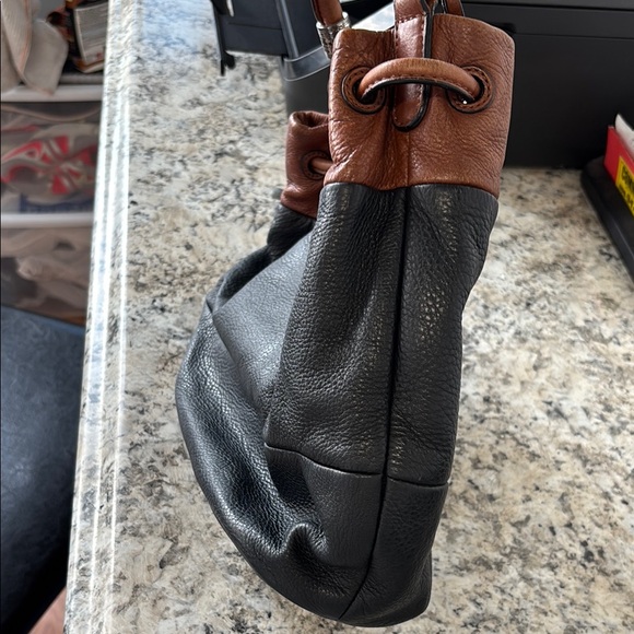 Brighton two tone Leather Women's Bag - Picture 4 of 16